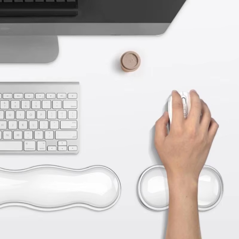 Transparent Mouse Pad And Wris - огляд і ціна Laptop Accessories For Wrist Support