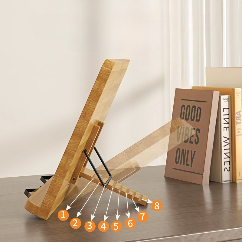 Wooden Reading Book Stand, Mul - огляд і ціна Laptop Accessories For Office