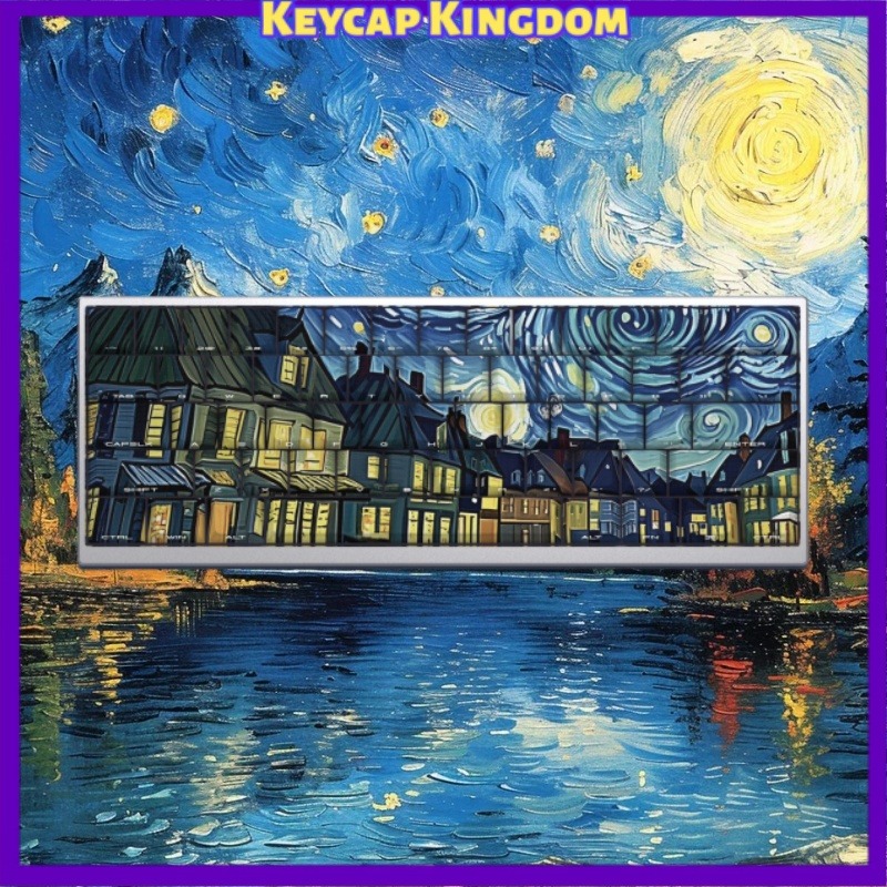 Van Gogh Starry Sky Theme Keyc - огляд і ціна Laptop Accessories For Gift