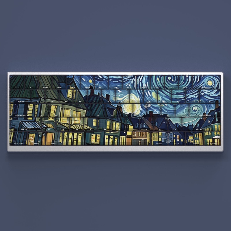 Van Gogh Starry Sky Theme Keyc - огляд і ціна Laptop Accessories For Gift
