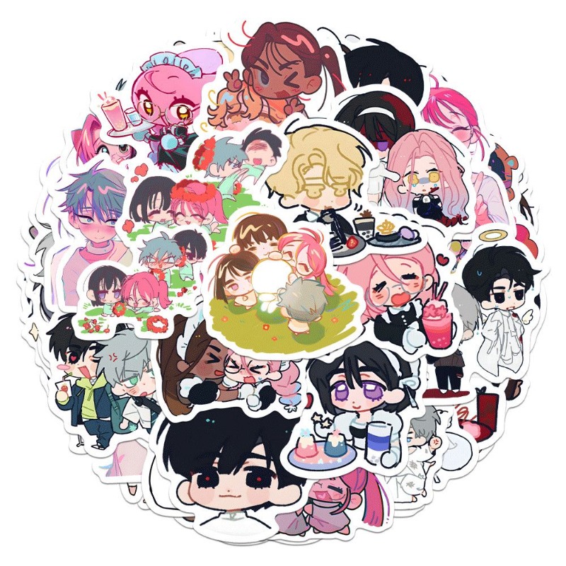 80Pcs/set Cartoon Anime Alien  - огляд і ціна Laptop Accessories For Gift