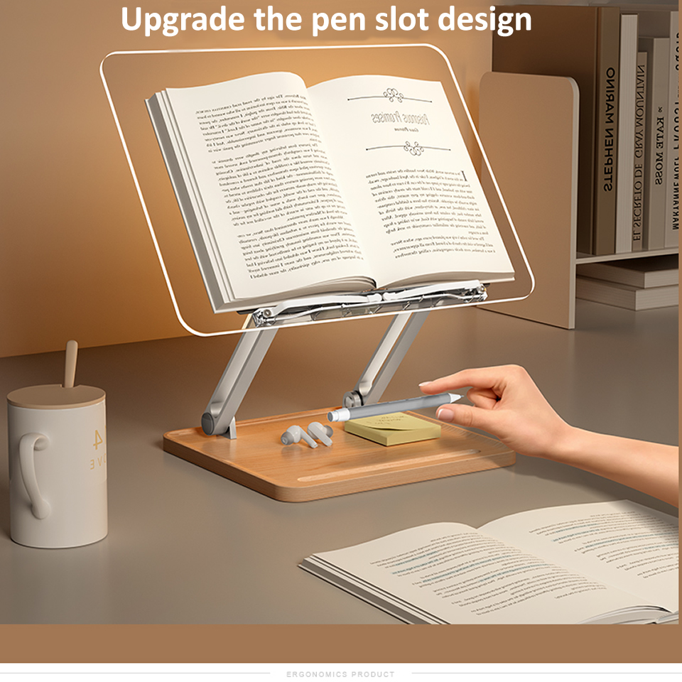 Wooden Reading Stand with Ligh - огляд і ціна Laptop Accessories For Office