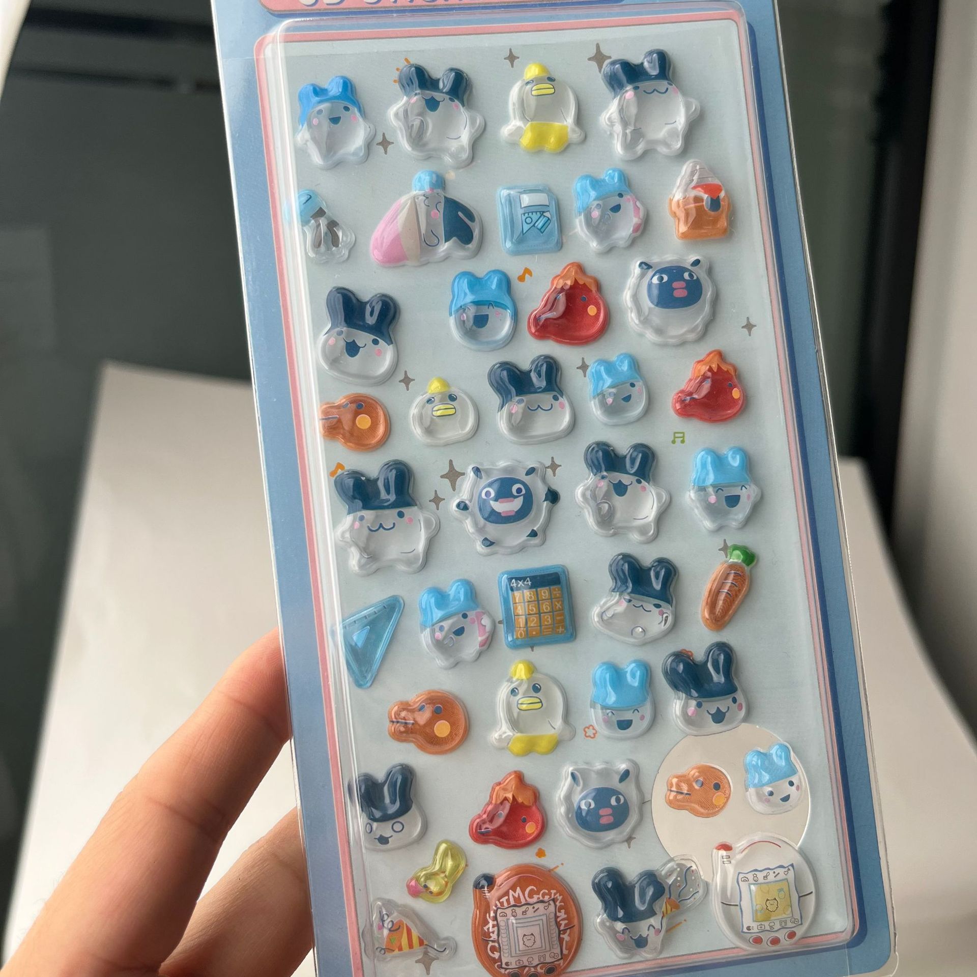 Cute Tamagotchi 3D Puffy Stick - огляд і ціна Laptop Accessories For Gift