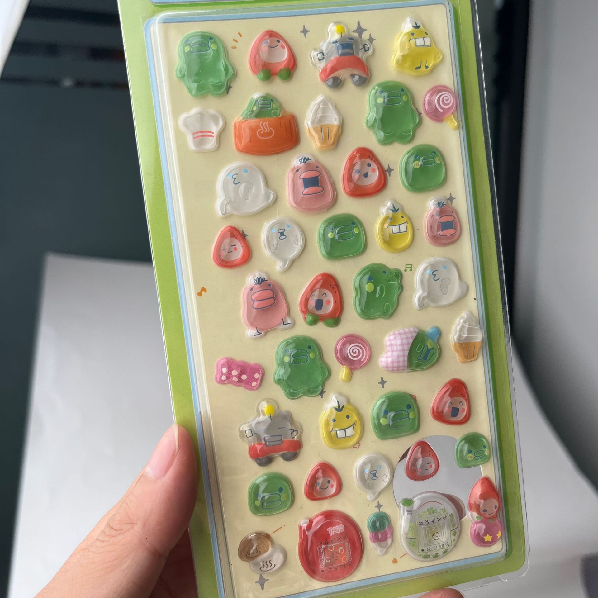 Cute Tamagotchi 3D Puffy Stick - огляд і ціна Laptop Accessories For Gift