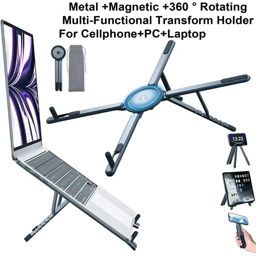Portable Magnetic Phone Holder - огляд і ціна Laptop Accessories For Office