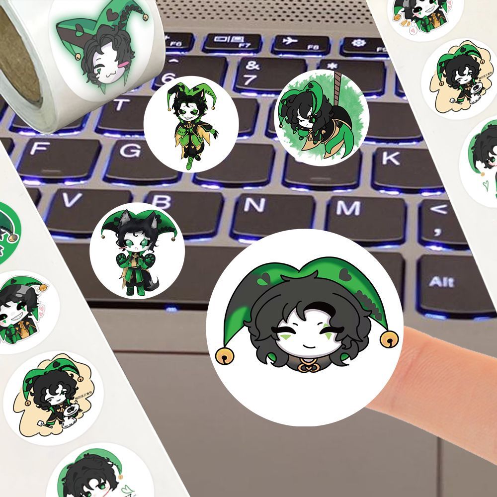 500Pc/Roll Anime The Freak Cir - огляд і ціна Laptop Accessories For Gift