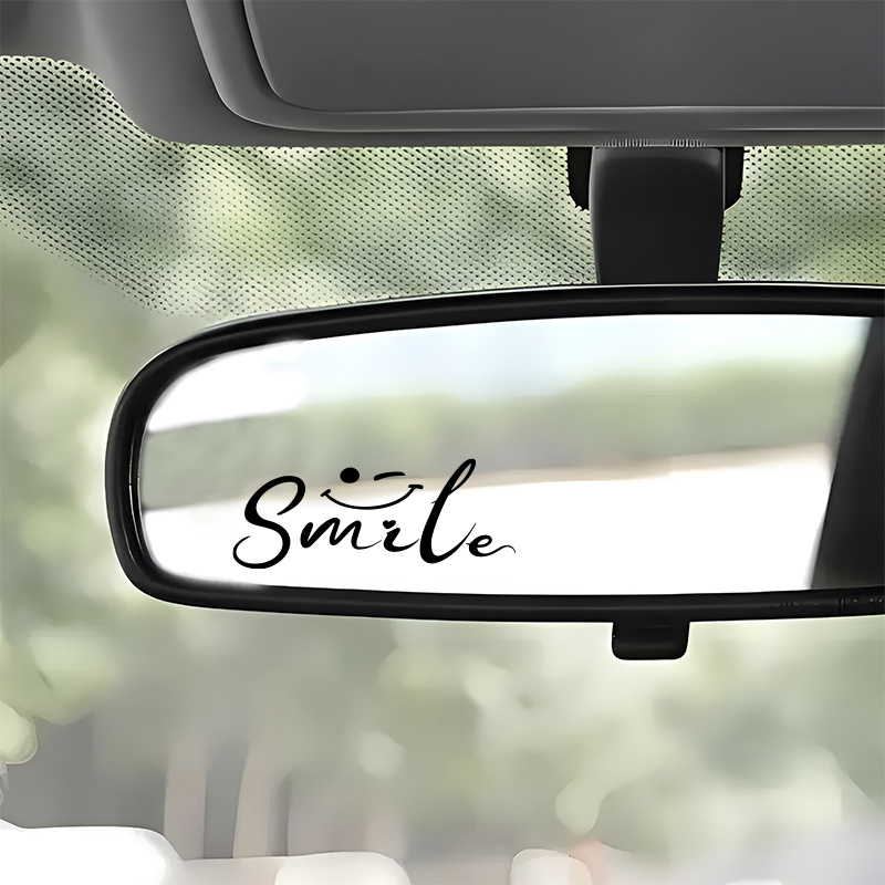 Smiley Face Mirror Sticker Glo - огляд і ціна Laptop Accessories For Gift