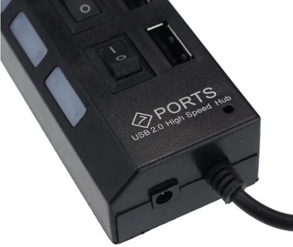 7 Port USB 2.0 Hub Splitter Fo - огляд і ціна Laptop Accessories For Office