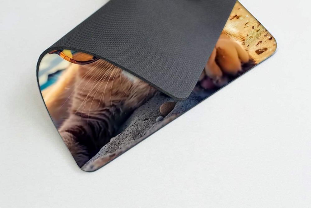 Sunshine Beach Cat Mouse Pad w - огляд і ціна Laptop Accessories For Wrist Support